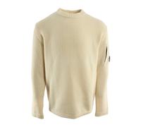 C.p. Company - 15Cmkn090A Tricot Col Rond - Homme - Pulls - Beige - Taille: 2XL