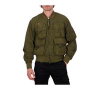 C.p. Company - Bomber multi-poches en kaki - Homme - Vestes - Vert - Taille: M