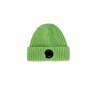 C.p. Company - Bonnet en maille côtelée - Homme - Accessoires - Vert - Taille: ONE Size
