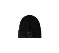 C.p. Company - Bonnet en Tricot de Laine Mérinos - unisex - Accessoires - Noir - Taille: ONE Size