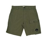 C.p. Company - Cargo Bermuda Shorts 50 Fili Stretch - Homme - Sport - Vert - Taille: L