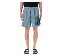 C.p. Company - Bi-Material Swim Shorts - Homme - Maillots de bain - Bleu - Taille: XL