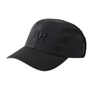 C.p. Company - Casquette Google Chrome-R recy avec visière incurvée - unisex - Accessoires - Bleu - Taille: M