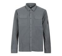 C.p. Company - Chemise à manches longues en gabardine - Homme - Chemises - Gris - Taille: S