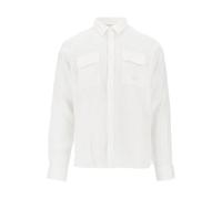 C.p. Company - Chemise à poche poitrine - Homme - Chemises - Blanc - Taille: S