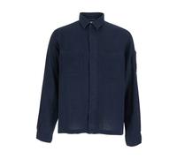 C.p. Company - Chemise Lino - Homme - Chemises - Bleu - Taille: M
