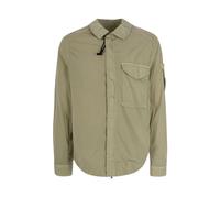 C.p. Company - Chrome R Lens Overshirt - Homme - Chemises - Vert - Taille: XL