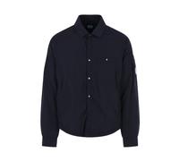 C.p. Company - Chrome-R Overshirt - Homme - Vestes - Bleu - Taille: XL