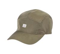 C.p. Company - Chrome-R Panelled Logo Cap - Homme - Accessoires - Vert - Taille: ONE Size