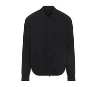 C.p. Company, Homme, Vestes, Noir, Taille: XL Chrome-R Zipped Lens Overshirt