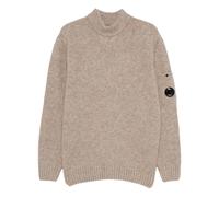 C.p. Company - Col roulés - Homme - Pulls - Beige - Taille: M
