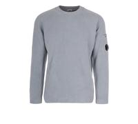 C.p. Company - Cotton Chenille Crewneck - Homme - Pulls - Bleu - Taille: M