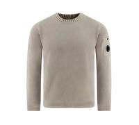 C.p. Company - Cotton Chenille Crewneck Lens - Homme - Pulls - Beige - Taille: XL