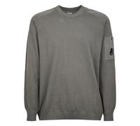 C.p. Company - Pull en Tricot Col Rond - Homme - Pulls - Gris - Taille: L