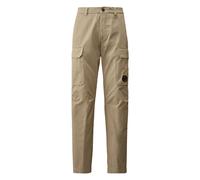 C.p. Company - Cotton Gabardine Loose Cargo Pants - Homme - Pantalons - Gris - Taille: XL