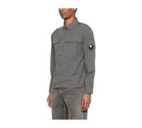 C.p. Company - Cotton Shirt - Homme - Chemises - Gris - Taille: M