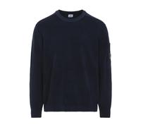 C.p. Company - Crewneck Lens Sweater - Homme - Pulls - Bleu - Taille: S