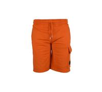 C.p. Company - Diagonal Fleece Cargo Short - Homme - Shorts - Orange - Taille: M