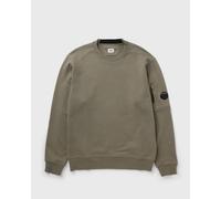 C.P. Company DIAGONAL RAISED FLEECE CREWNECK LENS SWEATSHIRT men Sweatshirts beige taille: L