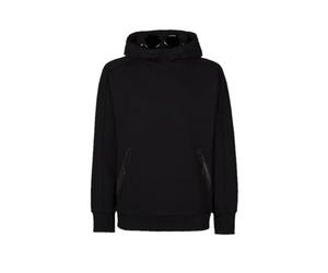 C.P. COMPANY Diagonal Raised Fleece Goggle Hoodie, noir, M