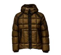 C.p. Company - Doudoune D.d. Shell à Capuche - Homme - Vestes - Brun - Taille: M