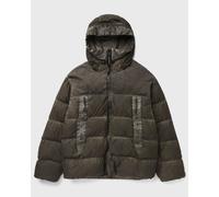 C.P. Company ECO-CHROME R MIXED GOGGLE DOWN JACKET men Down & Puffer Jackets brown taille: M