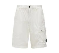 C.p. Company - Elasticated-waist Bermuda Shorts - Homme - Shorts - Blanc - Taille: XL