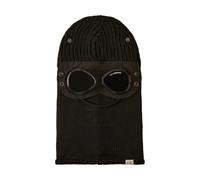 C.p. Company - Extrafine Merino Wool Goggle Balaclava - Femme - Accessoires - Noir - Taille: ONE Size