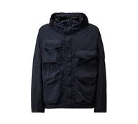 C.p. Company - Flatt Nylon Goggle Jacket - Homme - Vestes - Bleu - Taille: XL