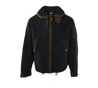 C.p. Company - Flatt Nylon Hooded Jacket - Homme - Vestes - Bleu - Taille: M