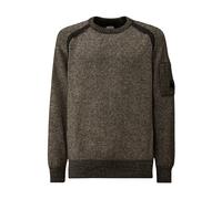 C.p. Company - Fleece Knit Crewneck - Homme - Pulls - Gris - Taille: M