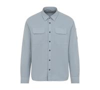 C.p. Company - Gabardine LS Lens Shirt - Homme - Chemises - Bleu - Taille: XL