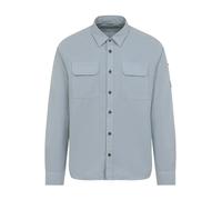 C.p. Company - Gabardine Shirt - Homme - Chemises - Bleu - Taille: S