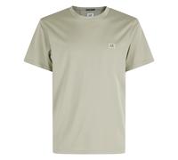 C.p. Company - Gasato Short Sleeve Patch T-Shirt - Homme - Tops - Gris - Taille: M