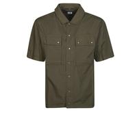 C.p. Company - Giacca Camicia Manica Corta - Homme - Chemises - Vert - Taille: L