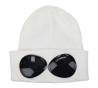 C.p. Company - Goggle Beanie - Homme - Accessoires - Blanc - Taille: ONE Size