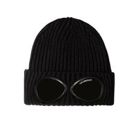 C.p. Company - Goggle Beanie - Homme - Accessoires - Noir - Taille: ONE Size