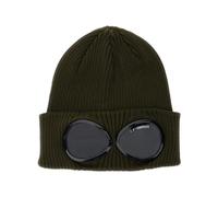 C.p. Company - Goggle Beanie - Homme - Accessoires - Vert - Taille: ONE Size