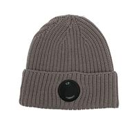 C.p. Company - Gorro Lana Logo - Homme - Accessoires - Brun - Taille: ONE Size