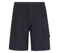 C.p. Company, Homme, Shorts, Bleu, Taille: M Diagonal Raised Fleece Cargo Sweatshorts