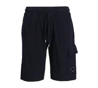 C.p. Company, Homme, Shorts, Bleu, Taille: M Short Bleu Molleton avec Détail de Lentille