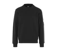 C.p. Company, Homme, Sweatshirts et sweats à capuche, Noir, Taille: L SweaT-shirt Noir Style Confortable Décontracté