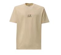 C.p. Company, Homme, Tops, Beige, Taille: S T-shirt à manches courtes British Sailor en jersey 30/1