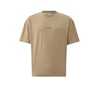 C.p. Company, Homme, Tops, Beige, Taille: XL T-Shirt Logo Manches Courtes 30/1 Jersey