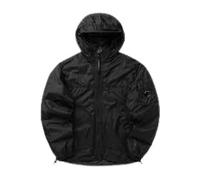 C.p. Company, Homme, Vestes, Noir, Taille: M Twill Hooded Lens Jacket
