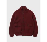 C.P. Company LAMBSWOOL GRS BUTTON LENS SWEATER men Sweatshirts red taille: XL