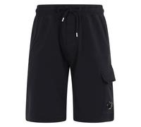 C.p. Company - Light Fleece Cargo Lens Sweatshorts - Homme - Shorts - Bleu - Taille: S