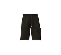 C.p. Company - Light Fleece Cargo Lens Sweatshorts - Homme - Shorts - Noir - Taille: XL