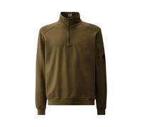 C.p. Company - Light Fleece Half Zip SweaT-shirt - Homme - Sweatshirts et sweats à capuche - Vert - Taille: M