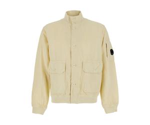C.p. Company - Lino Jacket - Homme - Vestes - Beige - Taille: M
